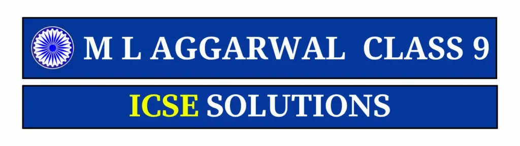 M L Aggarwal Class 9 True Answer